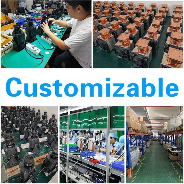 Logo Projector Free Custom Advertising Lights 150W Led Gobo Light Business Sign Wall Projection Lamp Outdoor Waterproof IP67 - Image 3